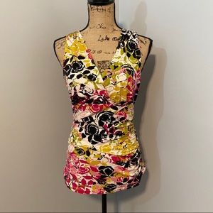 Cabi Floral Tank Style 404 size medium